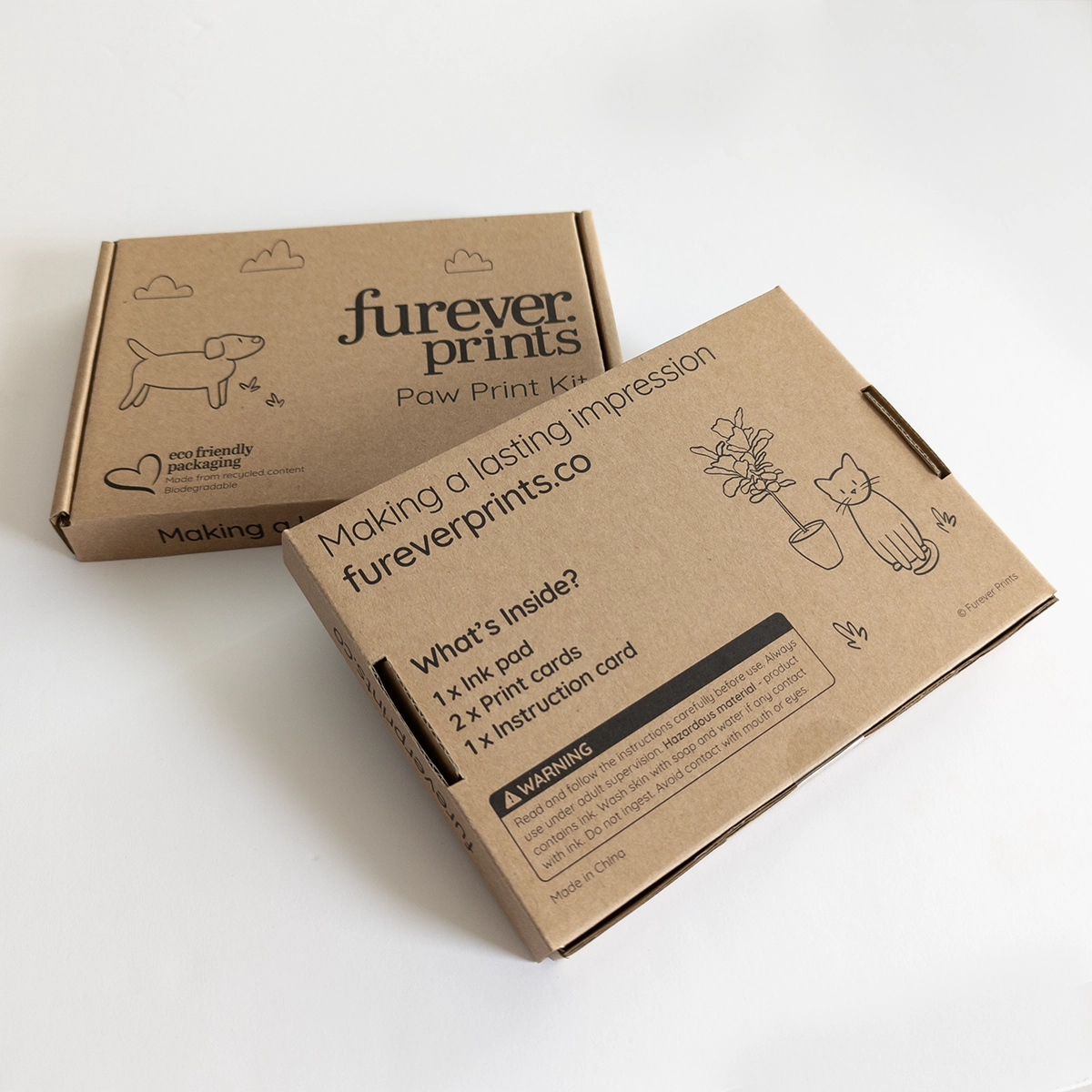 furever prints packaging